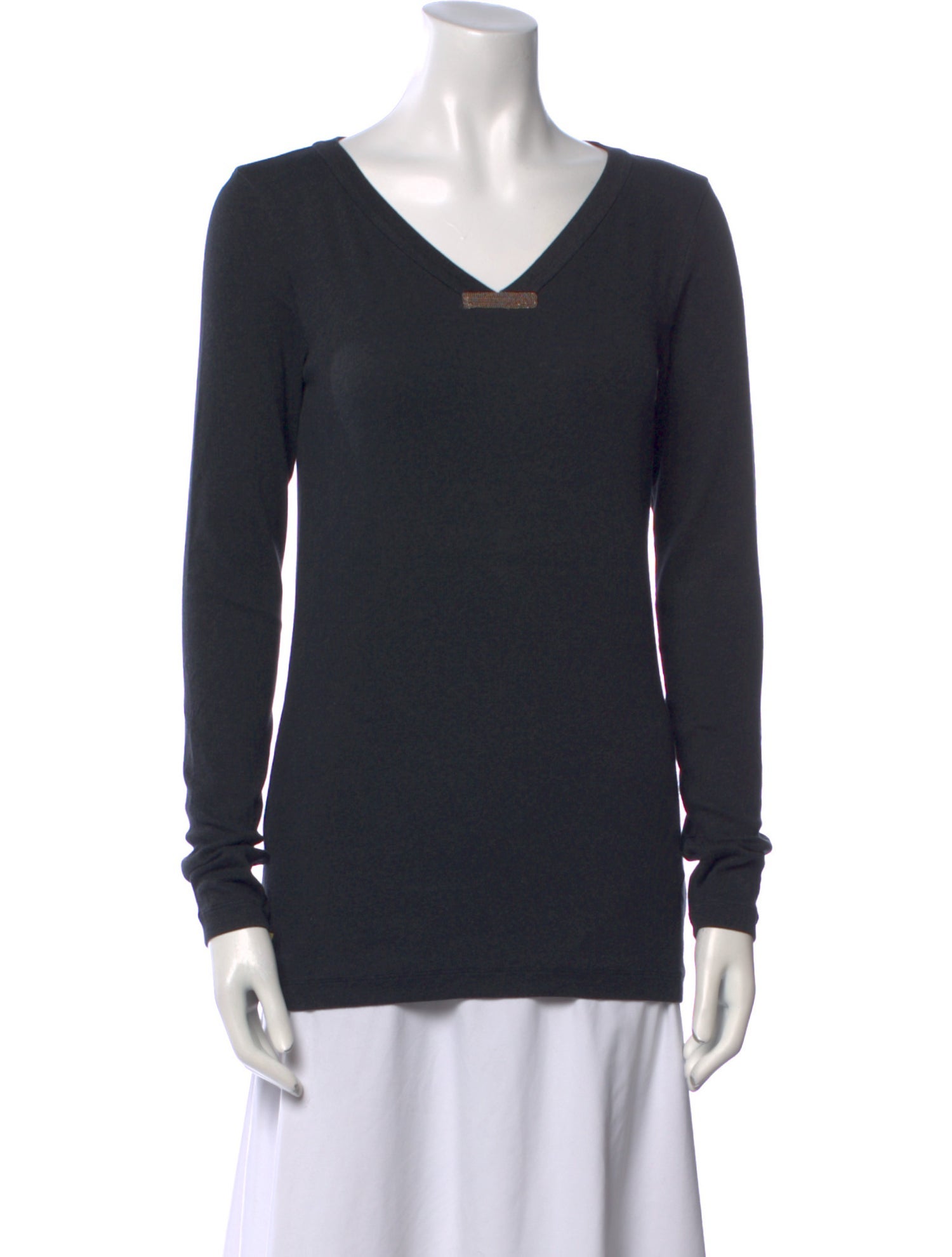 Brunello Cucinelli V-Neck Long Sleeve Sweater