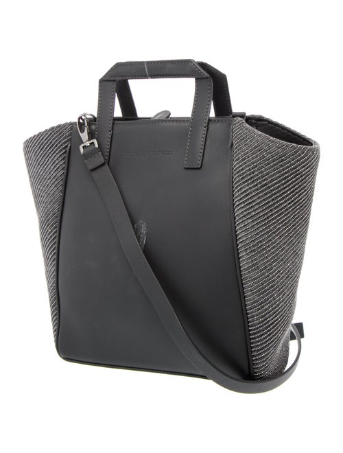Brunello Cucinelli Leather Top Handle Bag
