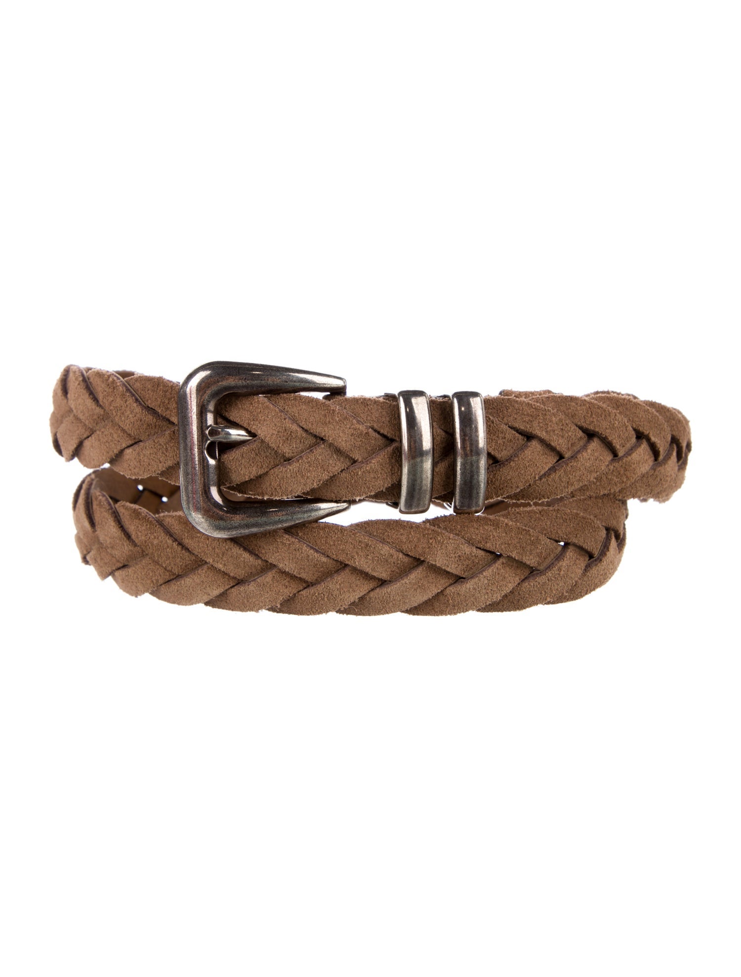 Brunello Cucinelli Skinny Suede Belt