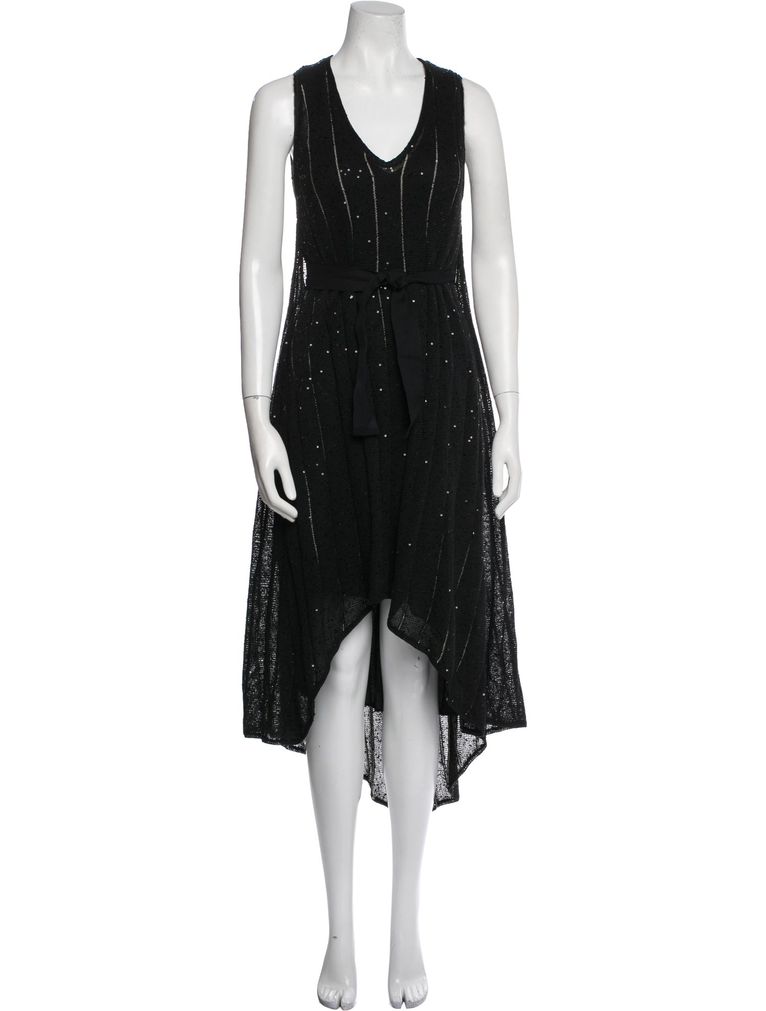 Brunello Cucinelli V-Neck Long Dress