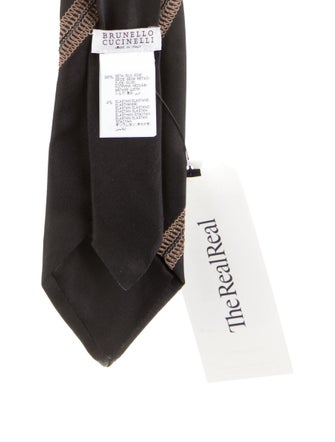 Brunello Cucinelli Silk Pattern Tie