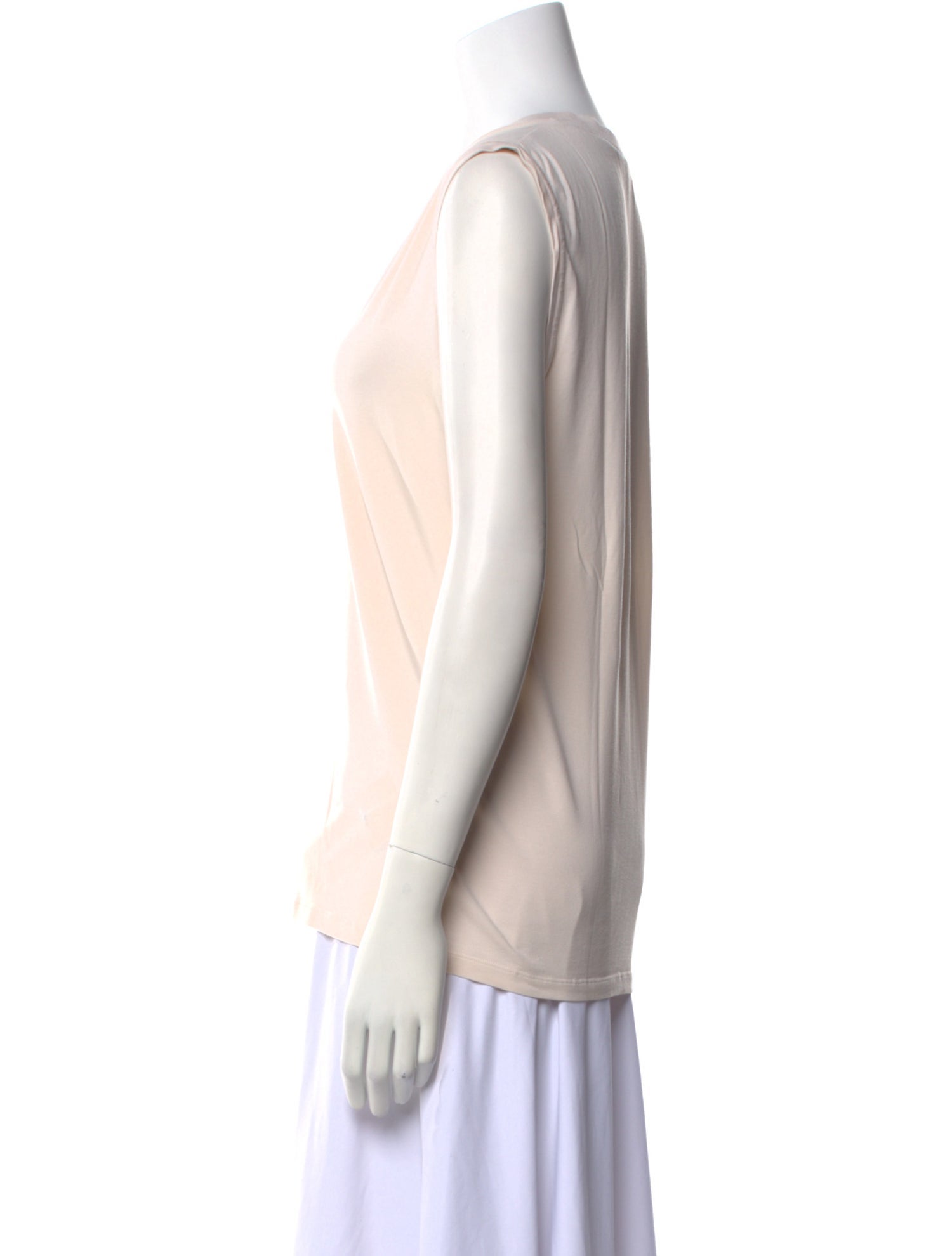 Brunello Cucinelli V-Neck Sleeveless Top