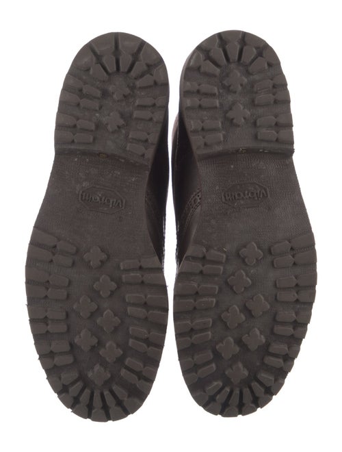 Brunello Cucinelli Leather Combat Boots