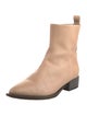 Brunello Cucinelli Leather Beaded Accents Chelsea Boots