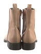 Brunello Cucinelli Leather Beaded Accents Chelsea Boots