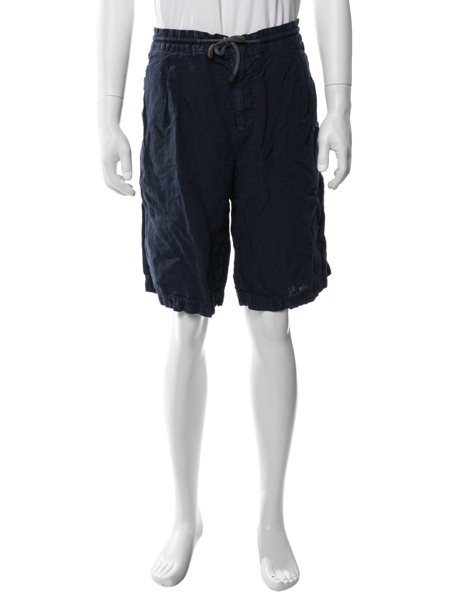 Brunello Cucinelli Linen Cargo Shorts