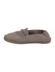 Brunello Cucinelli Monili Suede Espadrilles