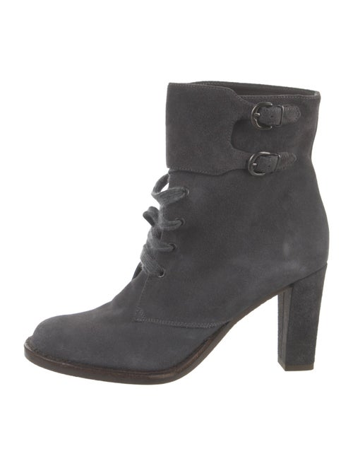 Brunello Cucinelli Suede Lace-Up Boots