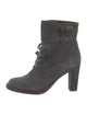 Brunello Cucinelli Suede Lace-Up Boots