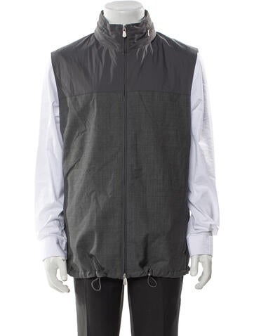 Brunello Cucinelli Outerwear Wool Vest Us44, It54 | XXL