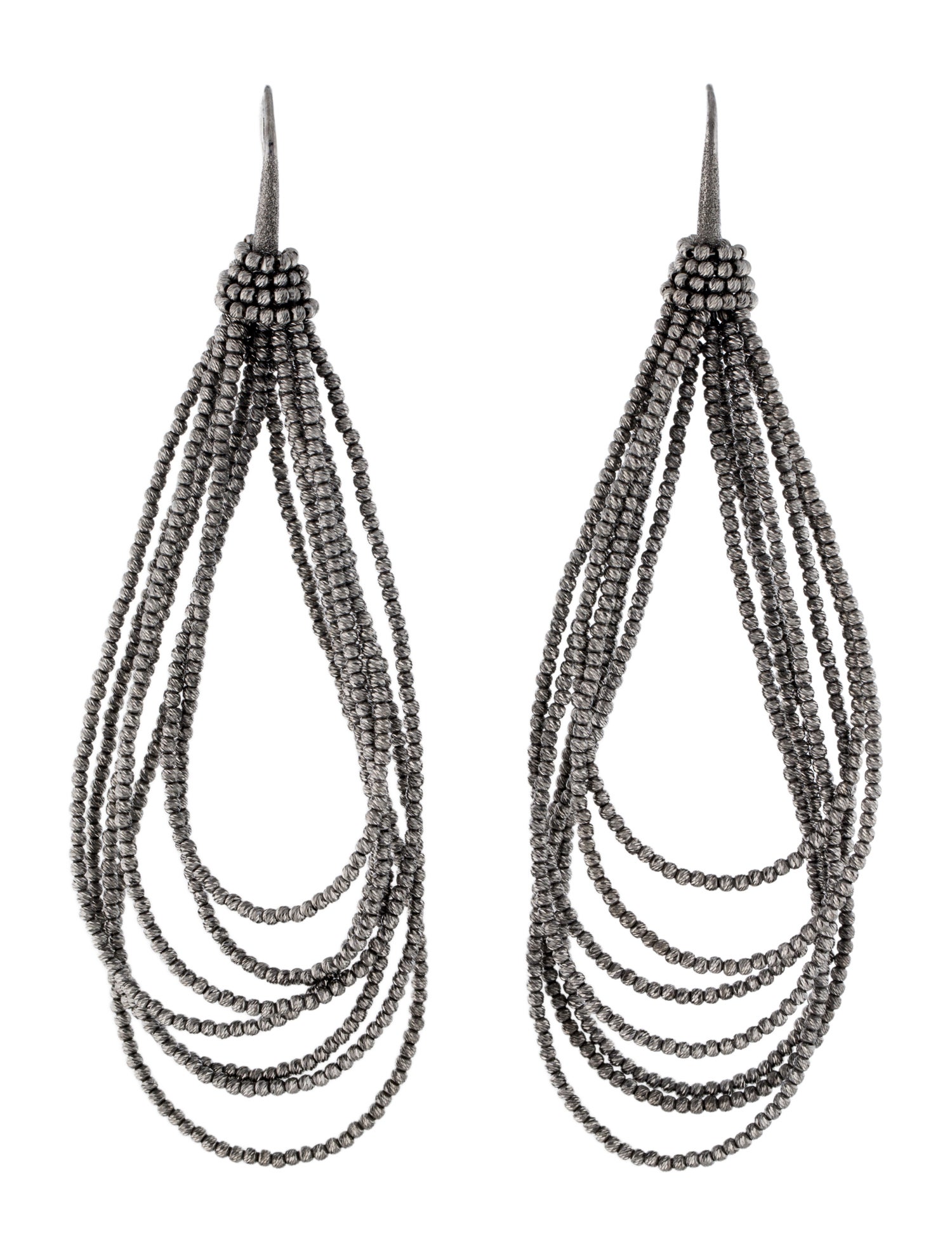 Brunello Cucinelli Beaded Drop Earrings