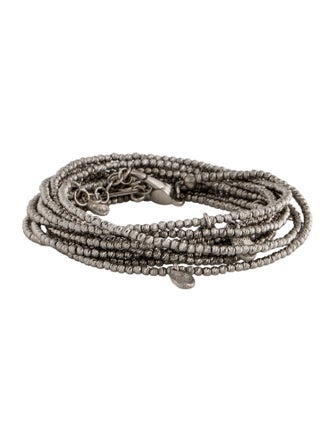 Brunello Cucinelli Beaded Wrap Bracelet