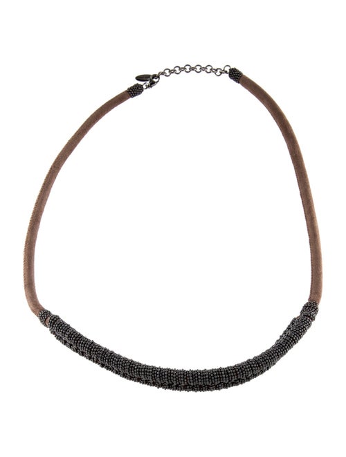 Brunello Cucinelli Monili Bead Collar Necklace