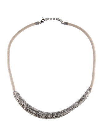 Brunello Cucinelli Monili Bead Collar Necklace