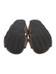 Brunello Cucinelli Leather Braided Accents Slides