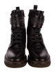 Brunello Cucinelli Monili Leather Combat Boots