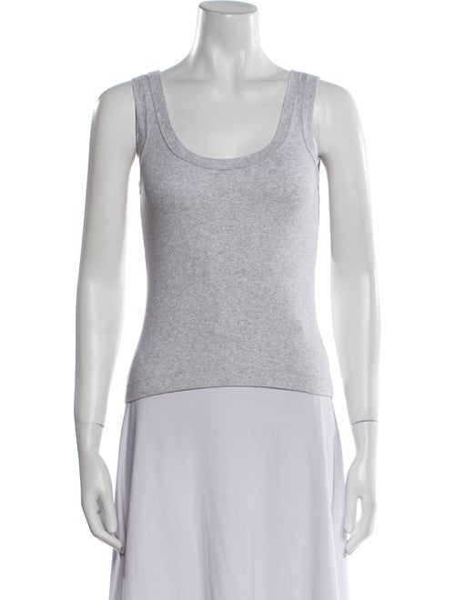 Brunello Cucinelli Square Neckline Sleeveless Top