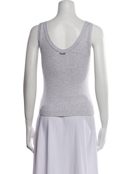 Brunello Cucinelli Square Neckline Sleeveless Top
