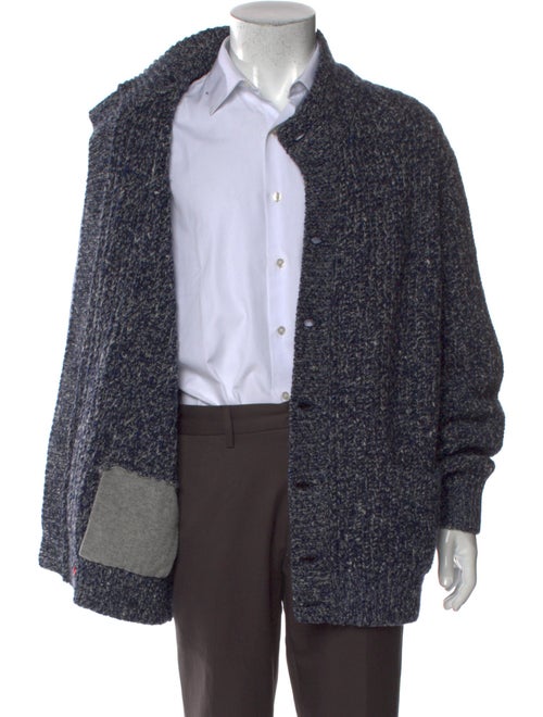 Brunello Cucinelli Cashmere Tweed Pattern Cardigan