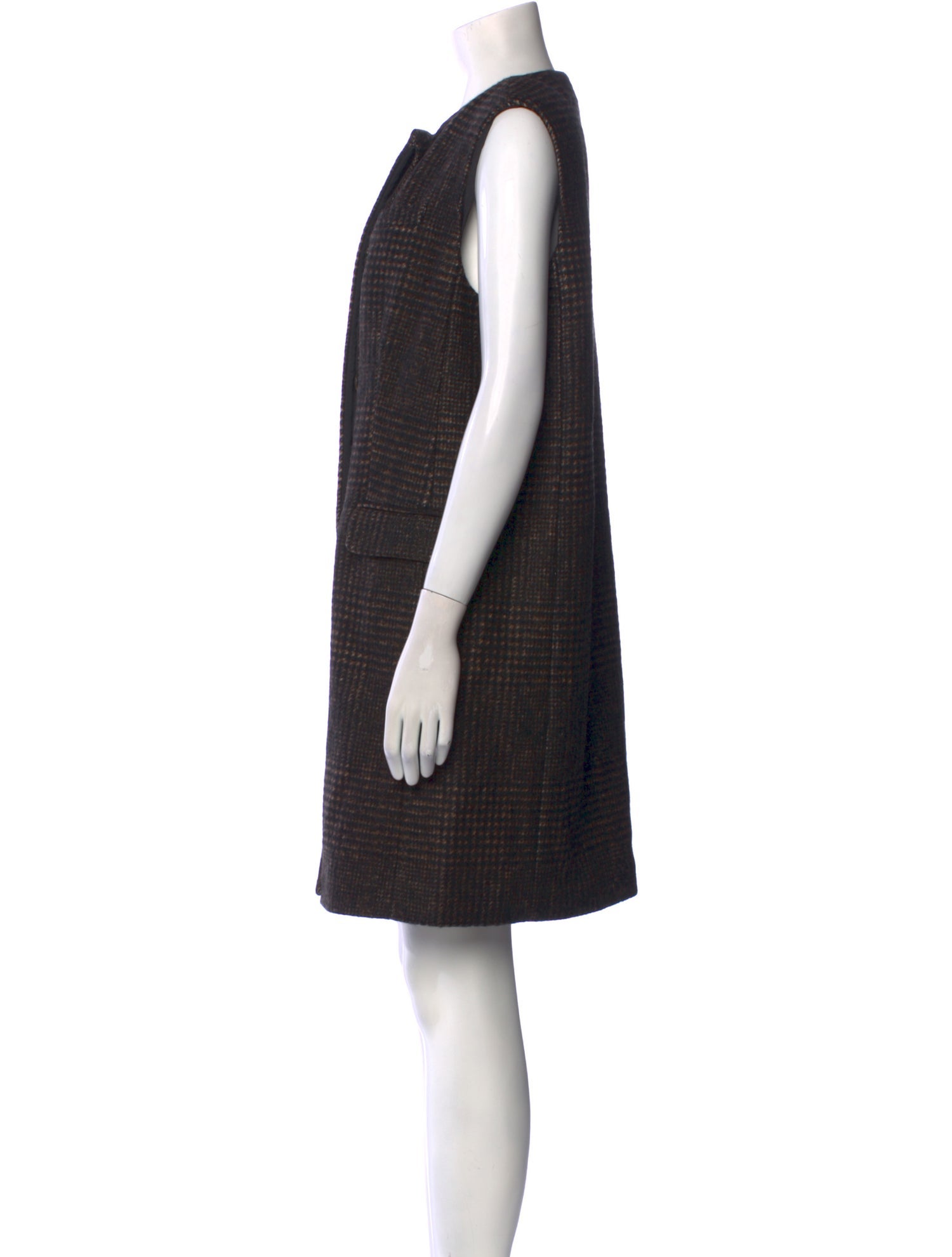 Brunello Cucinelli Crew Neck Mini Dress w/ Tags