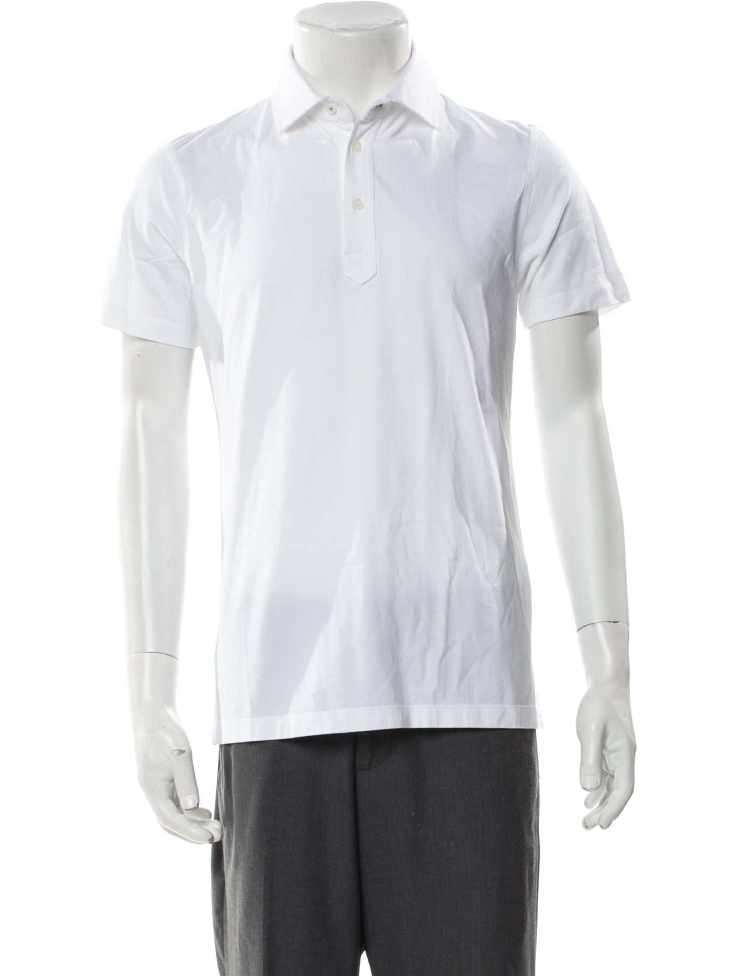 Brunello Cucinelli Collar Short Sleeve Polo Shirt