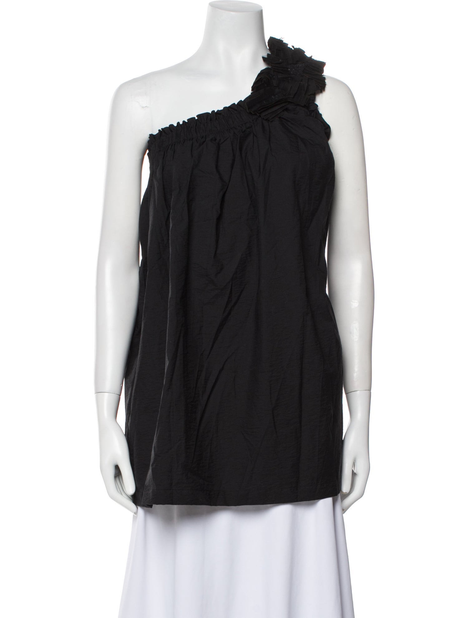 Brunello Cucinelli One-Shoulder Sleeveless Tunic w/ Tags