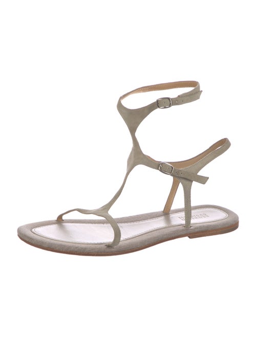 Brunello Cucinelli Suede Gladiator Sandals