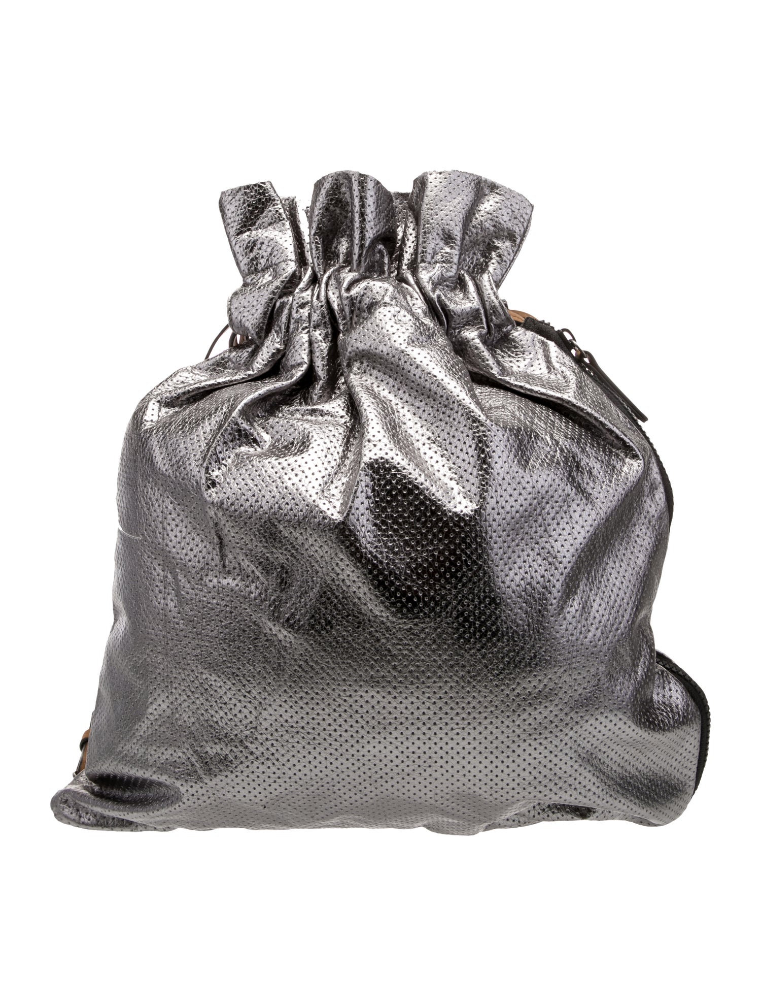 Brunello Cucinelli Leather Bucket Bag