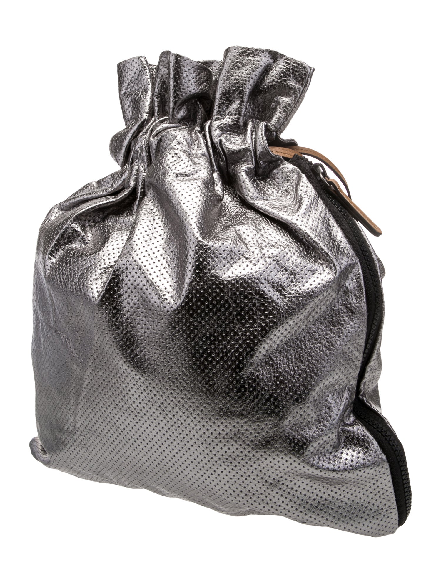 Brunello Cucinelli Leather Bucket Bag