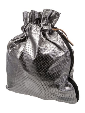 Brunello Cucinelli Leather Bucket Bag