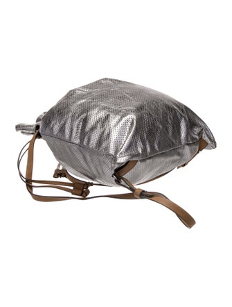 Brunello Cucinelli Leather Bucket Bag