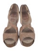 Brunello Cucinelli Leather T-Strap Pumps