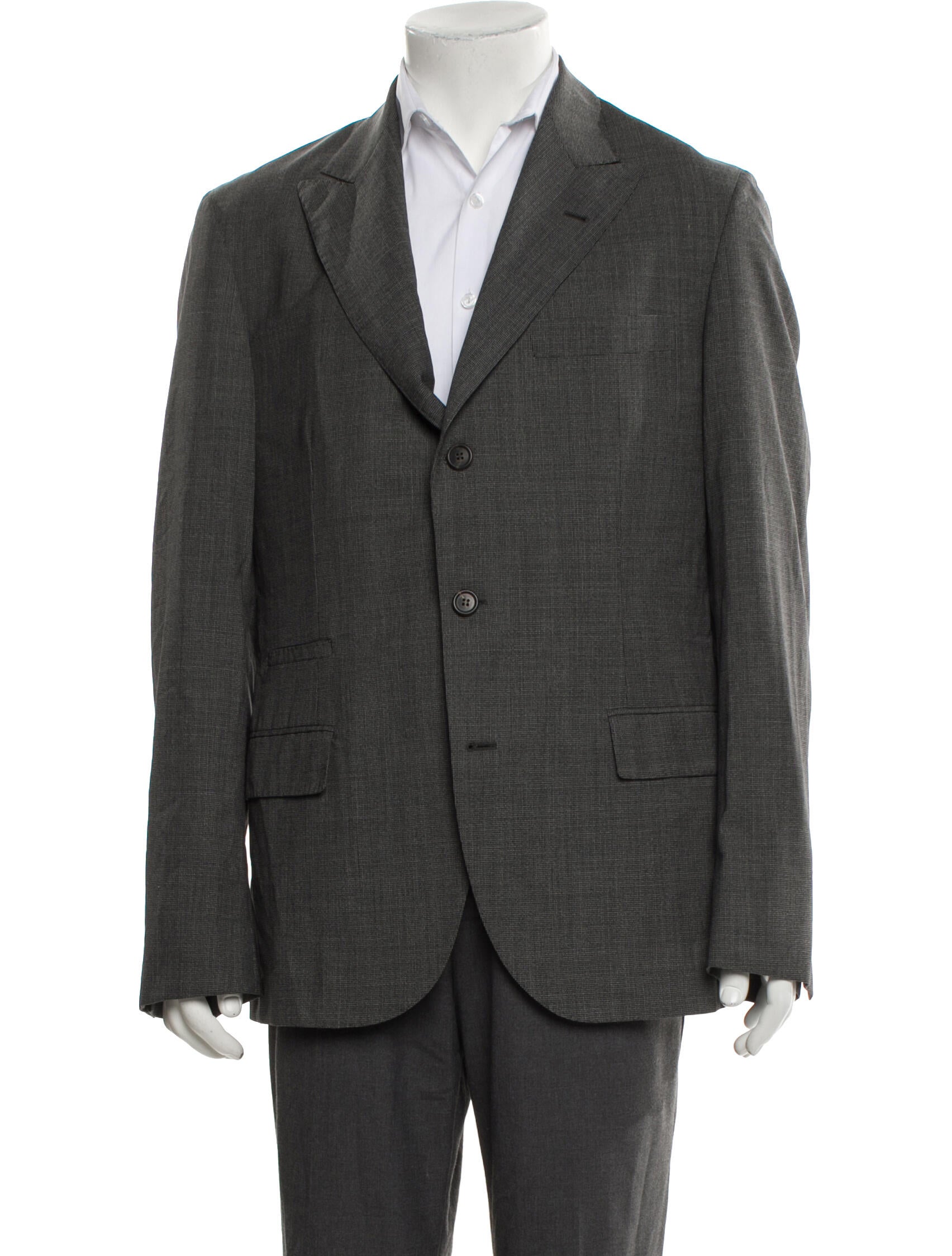 Brunello Cucinelli Virgin Wool Embroidered Accent Blazer w/ Tags