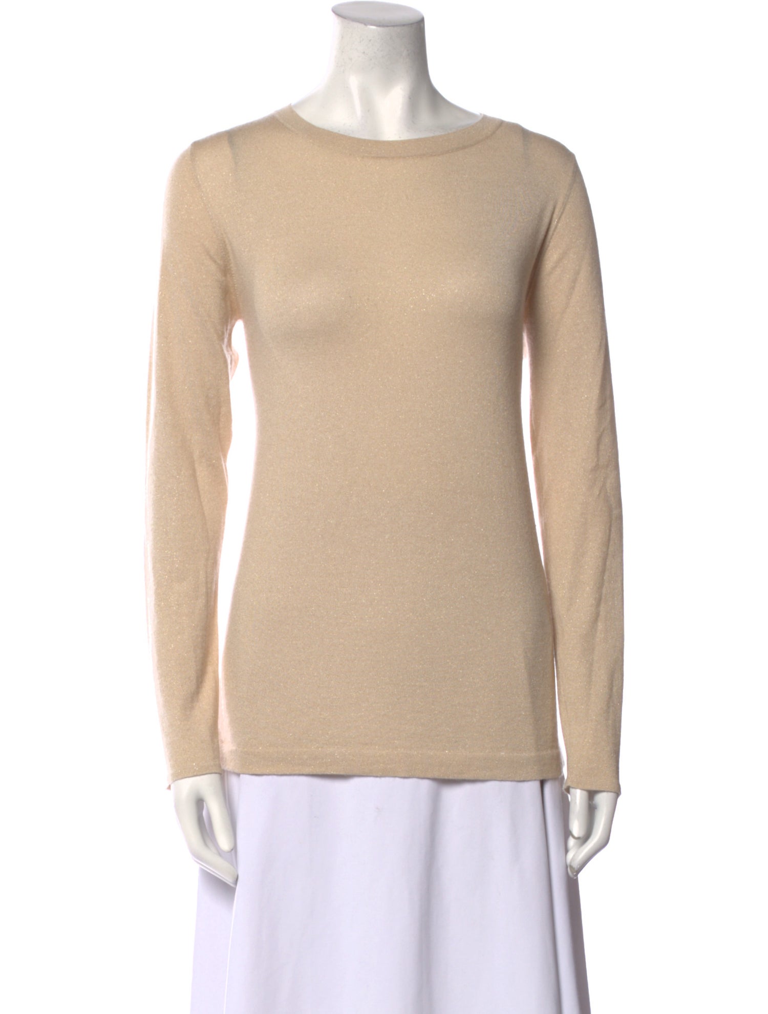 Brunello Cucinelli Cashmere Scoop Neck Sweatshirt