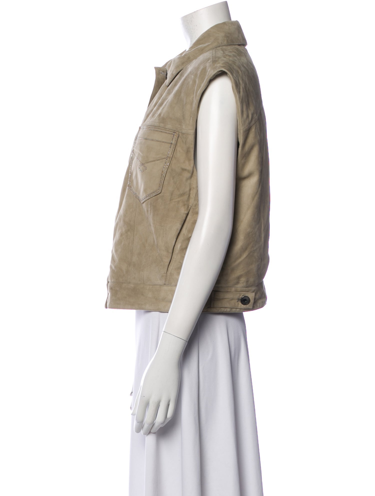 Brunello Cucinelli Leather Vest