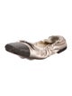 Brunello Cucinelli Monili Leather Ballet Flats