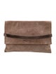 Brunello Cucinelli Leather Clutch