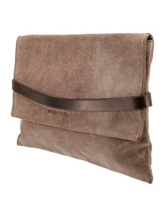 Brunello Cucinelli Leather Clutch