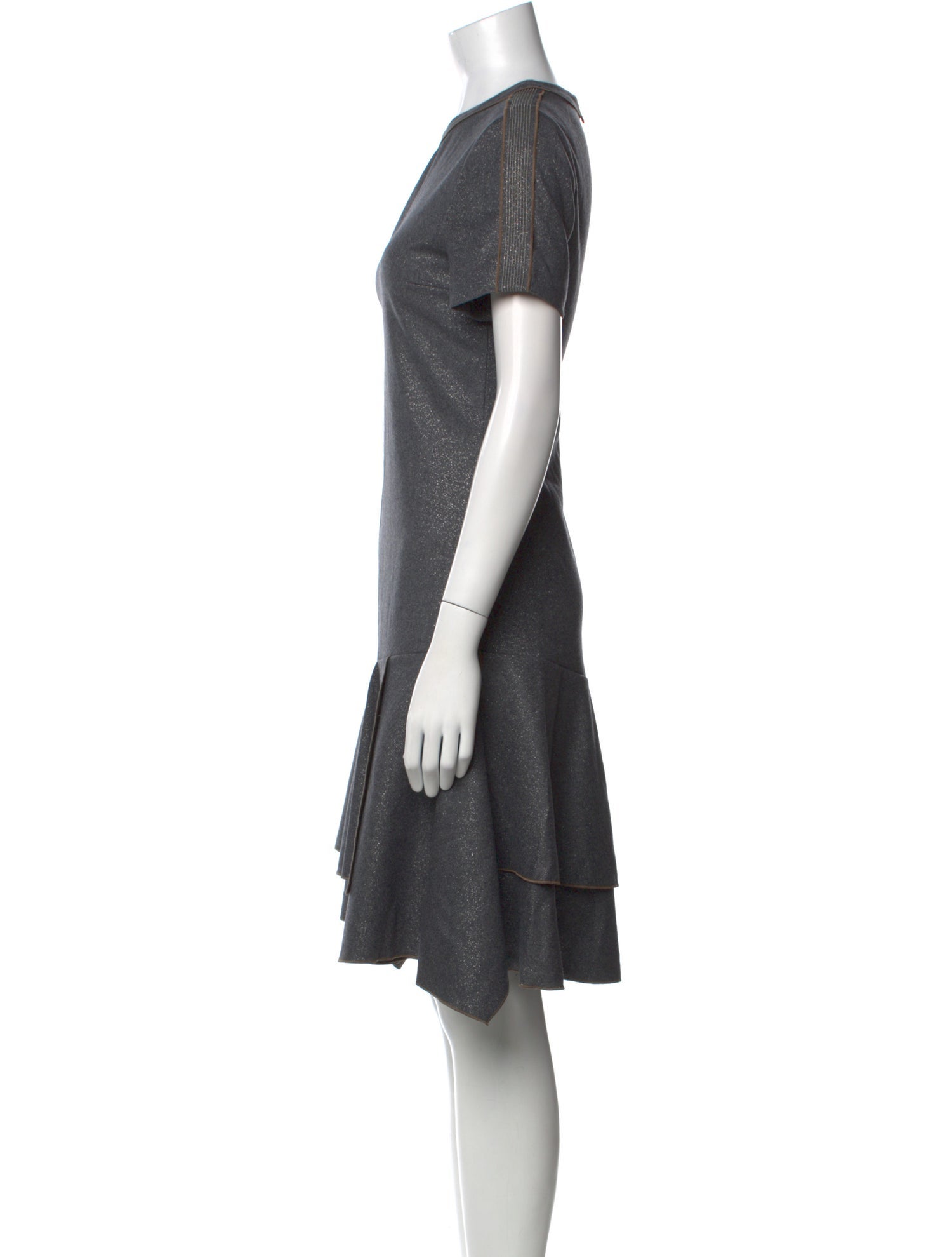 Brunello Cucinelli Virgin Wool Mini Dress