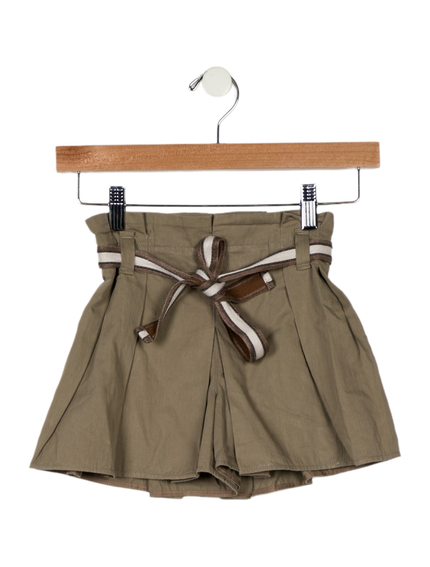 Brunello Cucinelli Toddler Girls' Pleated Shorts
