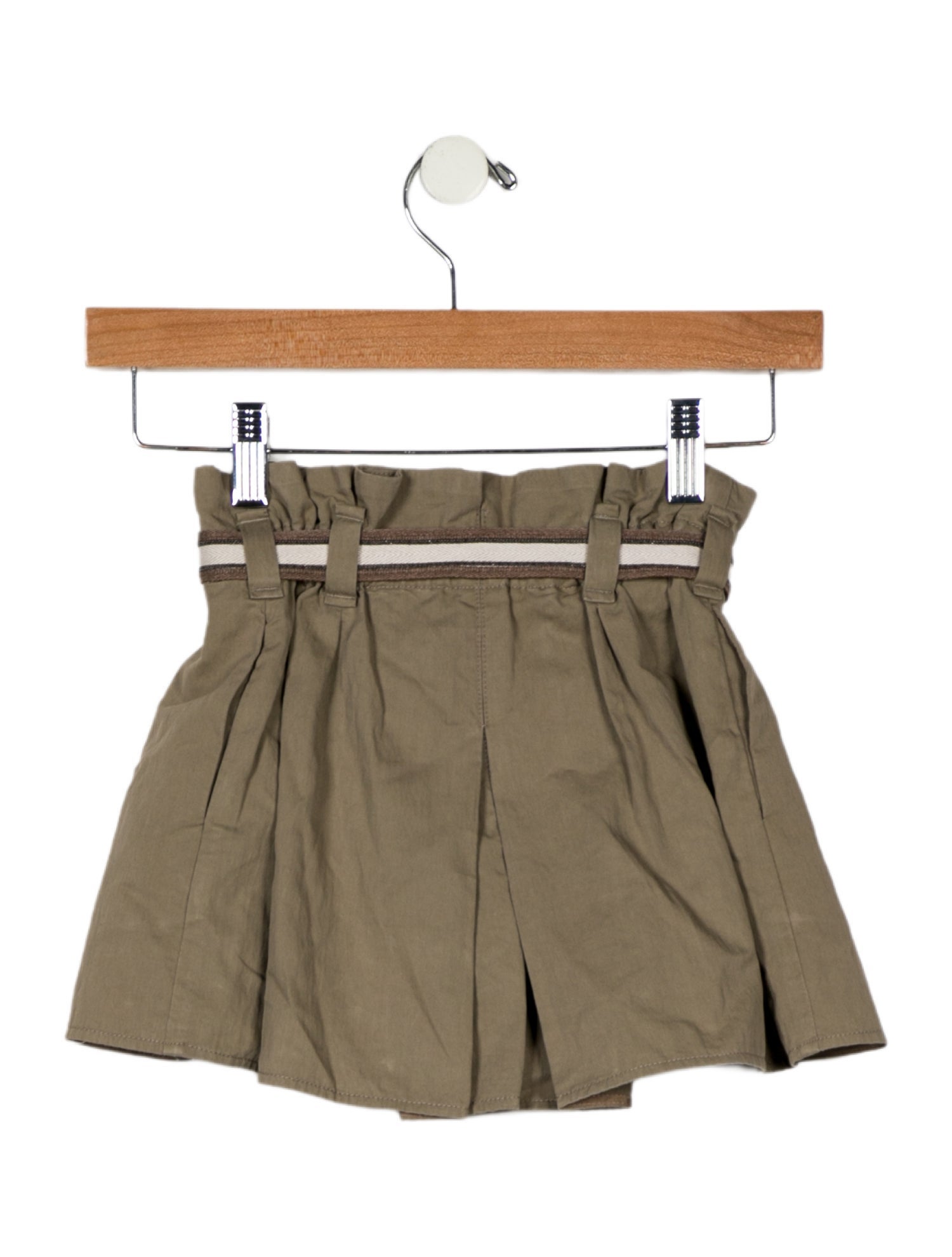 Brunello Cucinelli Toddler Girls' Pleated Shorts