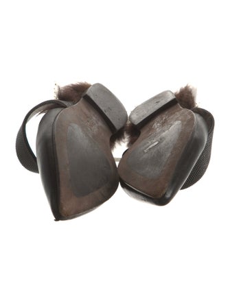 Brunello Cucinelli Monili Leather Mules