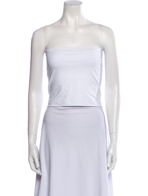 Brunello Cucinelli Strapless Crop Top