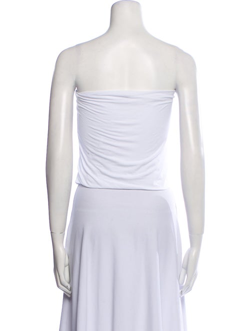 Brunello Cucinelli Strapless Crop Top