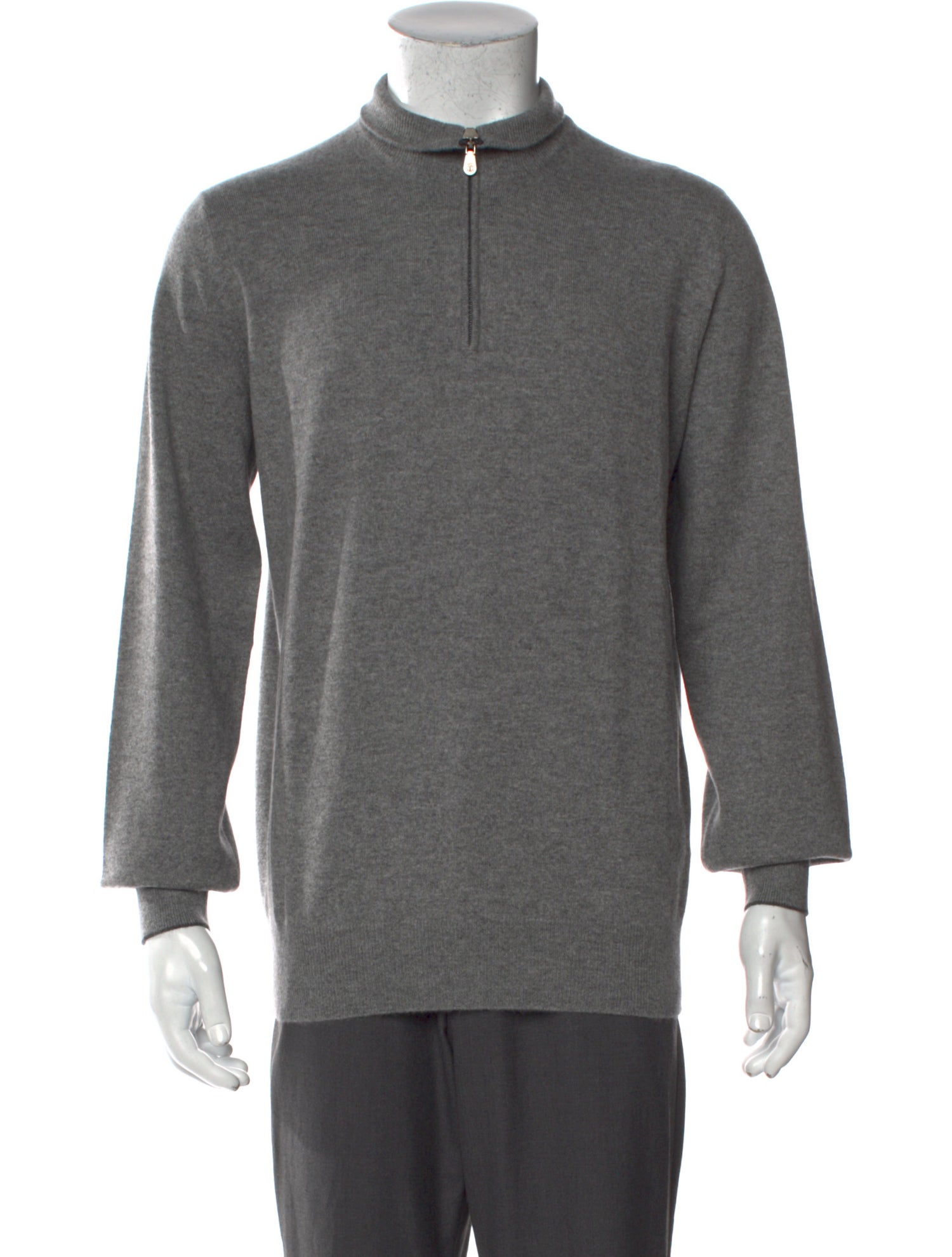 Brunello Cucinelli Cashmere Collar Polo Sweater w/ Tags