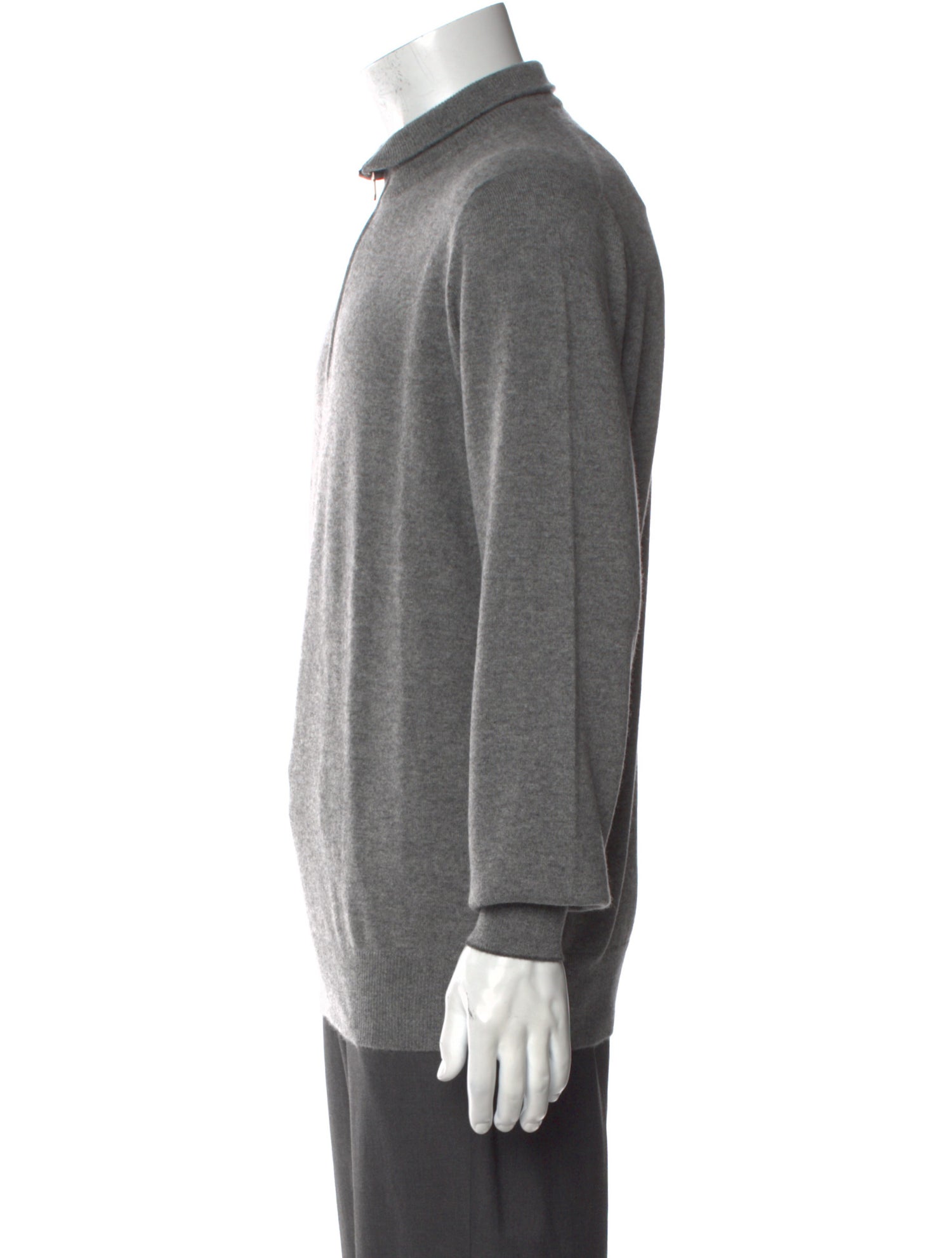 Brunello Cucinelli Cashmere Collar Polo Sweater w/ Tags
