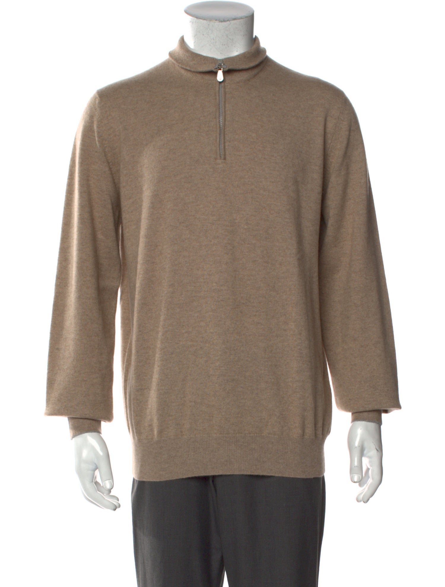 Brunello Cucinelli Cashmere Collar Polo Sweater w/ Tags