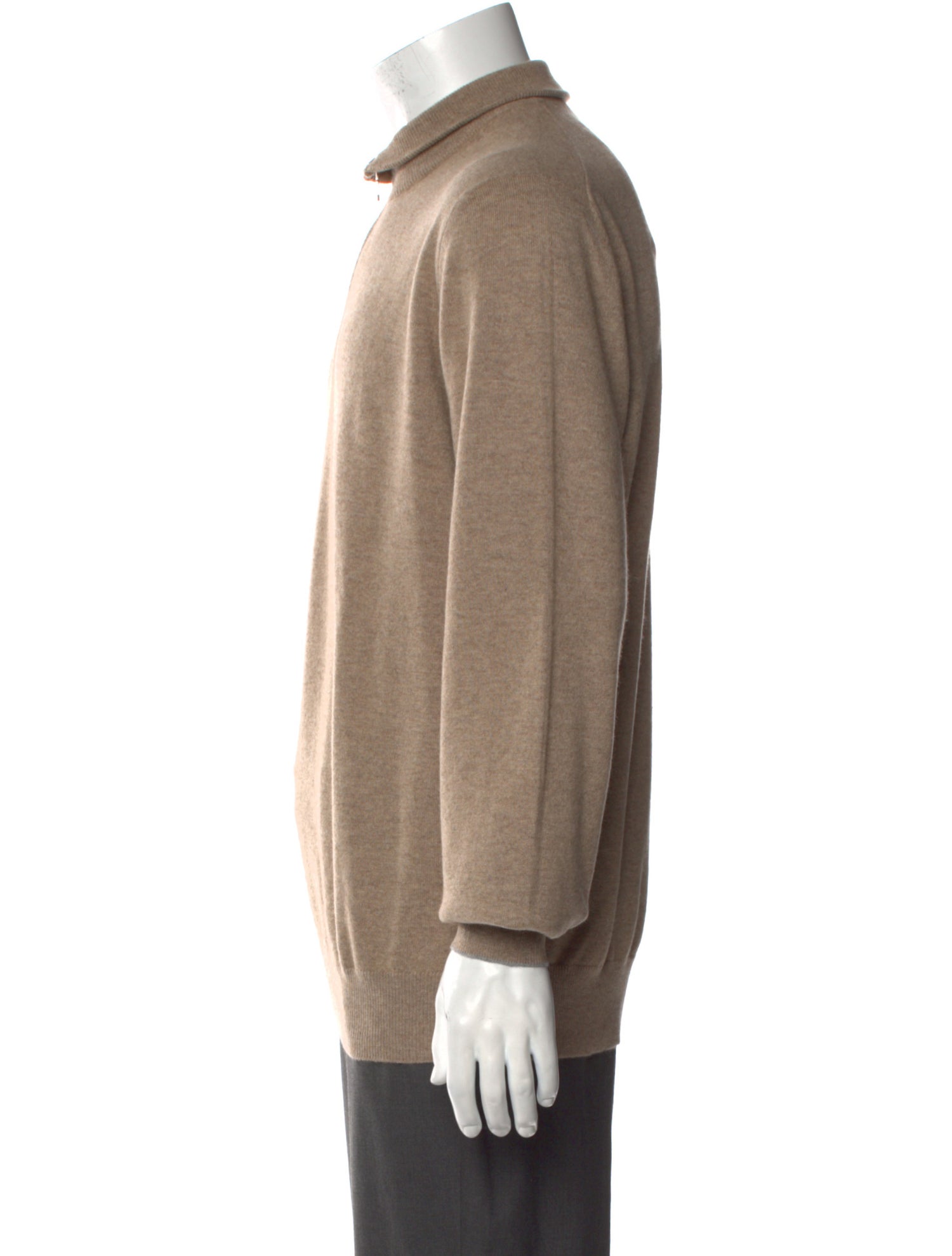 Brunello Cucinelli Cashmere Collar Polo Sweater w/ Tags
