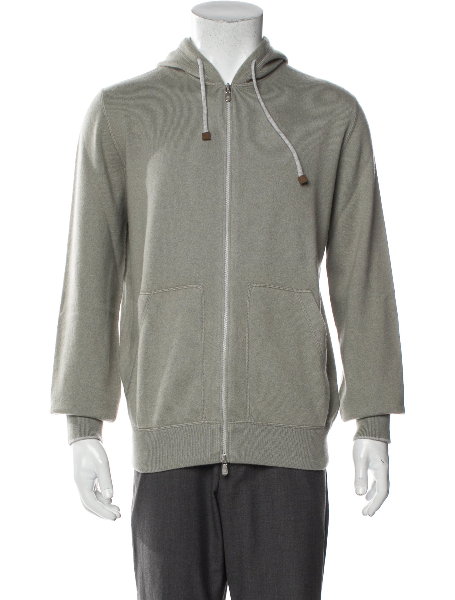 Brunello Cucinelli Cashmere Crew Neck Hoodie