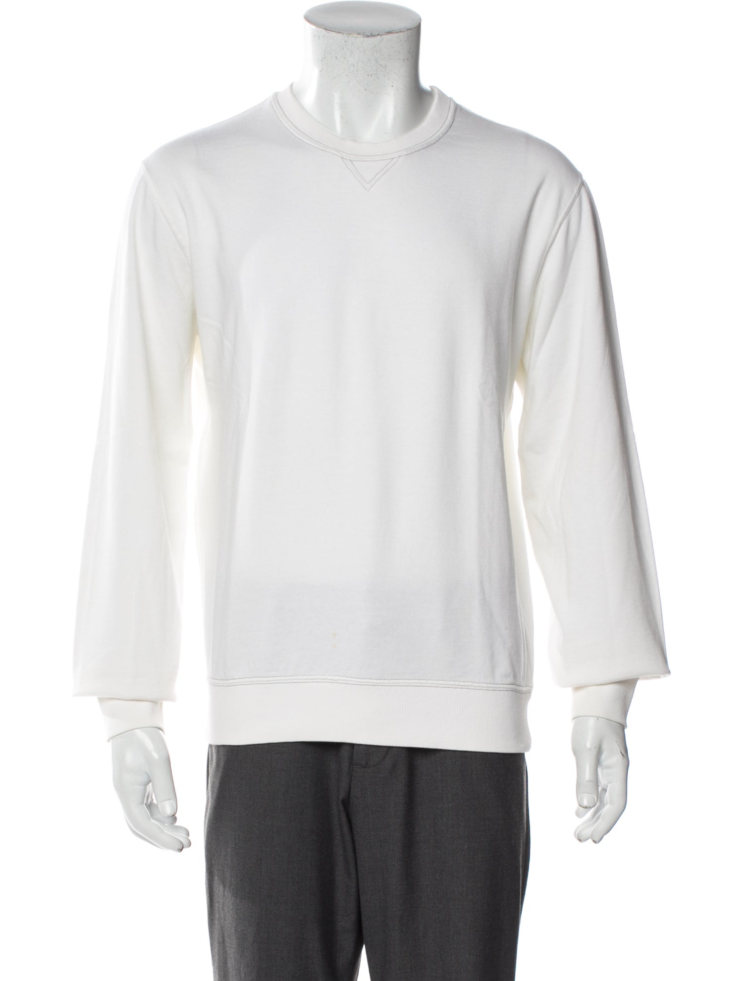 Brunello Cucinelli Crew Neck Long Sleeve Sweatshirt